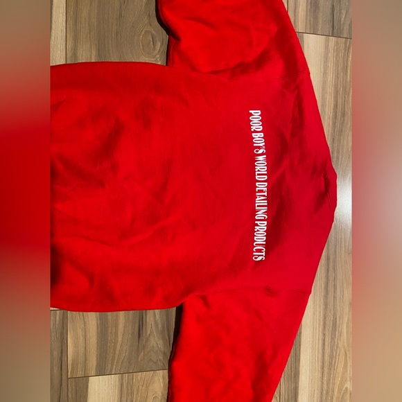 Poor Boy Red Crewneck - Picture 2 of 3